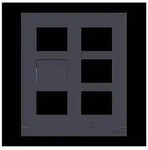 Busch-Jaeger Frontplatte Audio 3/4 413912CF-B-03