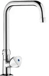 Delabie Stand Vent. G1/2B U-Auslauf H190 L150mm m.Oberteil LONG-LIFE