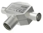 Hama Classic Line - Antennen-Splitter - IEC-Anschluss weiblich zu IEC-Anschluss