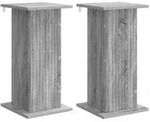 vidaXL Pflanzenst&auml;nder 2 pcs Graues Sonoma 30,5 x 30 x 60,5 cm