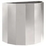 vidaXL Pflanzk&uuml;bel Silber 60 x 30 x 50 cm Edelstahl
