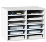 VEVOR Briefablage Schreibtisch Organizer 520 x 305 x 410 mm, 2,3_5,6 cm Einstellbar