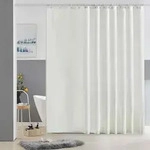 Duschvorhang &Uuml;berl&auml;nge Beige Antibakteriell Wasserdicht 275x180cm