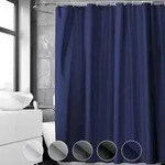 Duschvorhang 120x200cm Anti-schimmel Wasserdicht PVC Textil 8 Haken