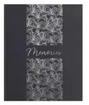 Exacompta G&auml;stebuch 100Seiten/50 Bl Silberschnitt, 27x22 cm, - Schwarz 47093E