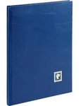 PAGNA Briefmarkenalbum, dunkelblau, DIN A4, 32 Seiten