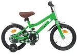 vidaXL Kinderfahrrad 14 Zoll f&uuml;r 3-5 Jahre alt Gr&uuml;n