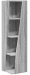 vidaXL Eckschrank Graues Sonoma 27,5x27x102cm Holzwerkstoff