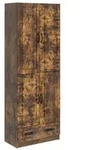 vidaXL Schrankset 2 pcs Ger&auml;ucherte Eiche Holzwerkstoff