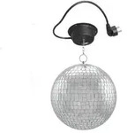 Spiegelkugel Set 20cm Kugel PREMIUM + Motor MBM-203 mit 30cm Knotenkette
