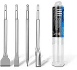 Mei&szlig;elset SDS Bohrhammer Breitmei&szlig;el Spitzmei&szlig;el SDS PLUS 4PCS-P15