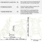 ECO ENGEL 510 Blau 20 Ah Li-Io Akku E-Scooter 4 R&auml;der 25 km/h Seniorenmobil