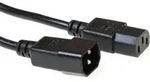 ACT AK5164 0.3m C14-Koppler C13-Koppler Schwarz Stromkabel (AK5164)
