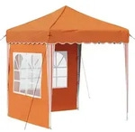 vidaXL Pop-up Partyzelt Orange 195 x 195 x 245 cm