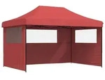 vidaXL Party-Zelt Bordeauxrot 292 x 440 x 315 cm Oxford-Stoff