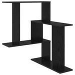 vidaXL Wandregal Schwarze Eiche 67 x 67 x 87 cm Holzwerkstoff