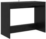 vidaXL Bett-Schreibtisch Schwarze Eiche Holzwerkstoff 100 x 45 x 75 cm