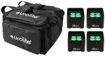 EUROLITE Set 4x LED TL-4 Trusslight + Soft-Bag