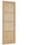 vidaXL Interior T&uuml;r Natur 73,5 x 211 cm Sperrholz
