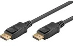 Goobay 74762 Standard DisplayPortTM-Kabel 2.0/2.1, 80 Gbit/s, 3 m, schwarz -...