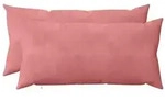vidaXL Kissenbezug 2 pcs HEERLEN Rosa 40 x 70 cm Samt