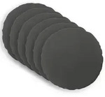 vidaXL Kissenbezug 6 pcs HEERLEN Anthrazit &Oslash; 60 cm Polyester