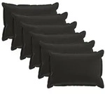 vidaXL Kissenbezug 6 stk. HOUTEN Mehrfarbig 50 x 80 cm Polyester