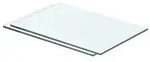 vidaXL Regalb&ouml;den 2 Stk. Glas Transparent 40x20 cm