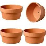 Blument&ouml;pfe Terrakotta Tont&ouml;pfe Sukkulenten Abflussloch 14x7 CM