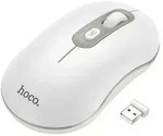 HOCO Funkmaus 2,4G DPI 1600 4 Tasten (4D)Platinium GM21 wei&szlig; drahtlose...