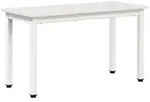 vidaXL Bank Wei&szlig; 80 x 35 x 45 cm Massives Kiefernholz