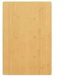 vidaXL Tischplatte 40x60x1,5 cm Bambus