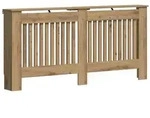 vidaXL Heizk&ouml;rperabdeckung Artisan-Eiche 172 x 19 x 81,5 cm