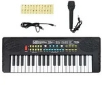vidaXL 37 Tasten Klavier Elektrisches Keyboard mit Mikrofon f&uuml;r Kinder