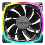 Montech RX120 PWM, Ventilator, 12 cm, 800 RPM, 1600 RPM, Schwarz