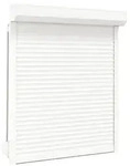 vidaXL Rollladen Wei&szlig; 110 x 130 cm Aluminium und Polyurethan