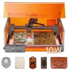 VEVOR Lasergravierer, 10 W, Lasergravur- & Schneidemaschine mit Geh&auml;use,