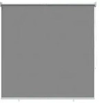 vidaXL Rollo mit UV-Schutz Hellgrau 120 x 140 cm Polyester