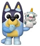FK94053 - Bluey POP! Animation Vinylfigur Bandit mit Unicorse 9 cm