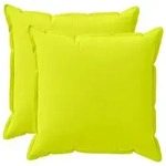 vidaXL Kissenbezug 2 stk. HOUTEN Hellgr&uuml;n 55 x 55 cm Polyester