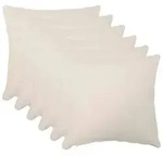 vidaXL Kissenbezug 6 pcs HEERLEN Creme 40 x 40 cm Boucl&eacute;