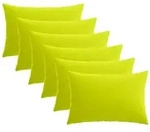 vidaXL Kissenbezug 6 pcs HEERLEN Hellgr&uuml;n 50 x 80 cm Polyester