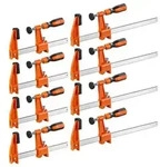 VEVOR Schraubzwingen, 8er-Pack, 15,24 cm & 30,48 cm F-Zwingen, 272 kg...