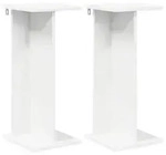 vidaXL Pflanzenst&auml;nder 2 pcs Wei&szlig; 25 x 25,5 x 60,5 cm Holzwerkstoff