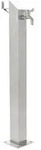 vidaXL Garten-Wassers&auml;ule Edelstahl Quadratisch 95 cm