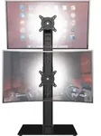 Dual Monitor St&auml;nder f&uuml;r Zwei 13-34 Zoll Bildschirme Schwarz