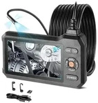 VEVOR Triple Lens Endoskopkamera mit 5 Zoll Bildschirm, 3000mAh Akku