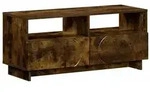 vidaXL TV-St&auml;nder 90 x 34,5 x 40 cm R&auml;uchereiche Holzwerkstoff