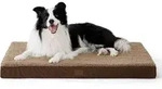 Hundebett orthop&auml;disches waschbar gro&szlig;e L 91 x B 69 x H 8 cm Braun