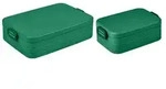 Mepal 2-tlg Take a Break Set - Vivid Green - Gro&szlig;/Klein - Lunchbox mit...